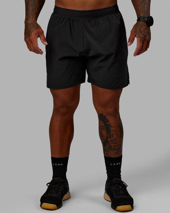 Challenger 6" Lined Performance Shorts - Pirate Black